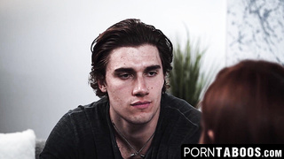 PornTaboos.com - Pretty redhead Vanna Bardot takes a warm creampie from her stepbrother