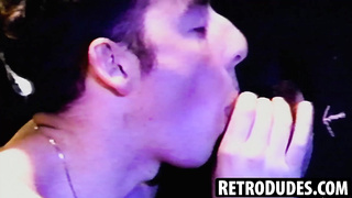 RetroDudes.com - Big dicked Joel gets ravaged hard by a massive black cock until cumshot