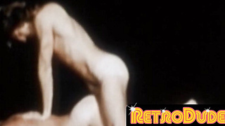 RetroDudes.com - Hairy homo takes lover's freakishly long raw cock