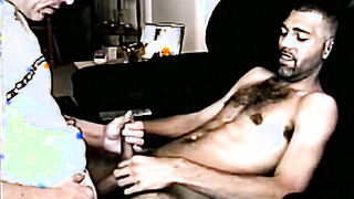 Str8Seduction.com - Kinky butt pirate enjoys sucking big fat hairy schlong vigorously