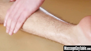 MassageGayTable.com - Luke Ward and Dick Casey's smashing encounter on the table
