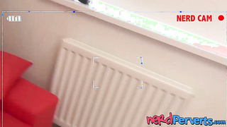 Cute perky tits UK babe Paige Fox tricked into hot POV BJ