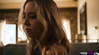 Parker fucks Millie Morgans tight teen pussy
