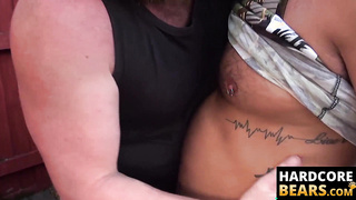 HardcoreBears.com - Hairy bears Alejandro Avila and Dalton Hawg fuck intensely