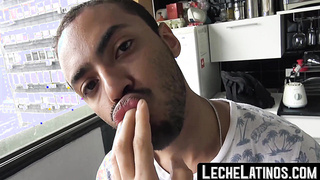LecheLatinos.com - Another straight Latino caught and raw fucked in a steamy pickup