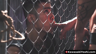 KawasakiYoshi.com - Submissive Yoshi Kawasaki endures rough anal pounding from Yusaku Kaga