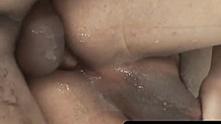 OTBXXX.com - Sexy Latino twinks fuck raw under a steaming hot shower