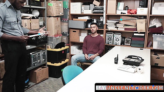 SayUncleNetwork.com - Officer's thick BBC impales perp for a raw punishment session