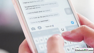 Lesbian babe fingering gfs best friend