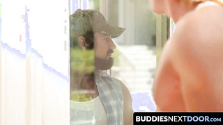 BuddiesNextDoor.com - Morgan entices Jaxton with a sexy and naughty suggestion for killing time