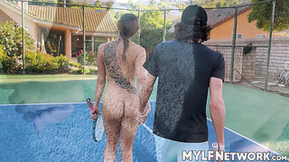 Bronze skinned step mom Cassie Del Isla drains my cock of sticky cum