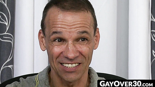 GayOver30.com - Rodney Steele gives Damon Andros the best rim job he has ever had
