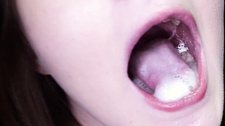 Does the cum taste good, Ava?