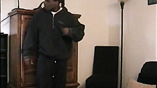 Str8Seduction.com - Kinky ebony thug has interracial fun with his friend's cock