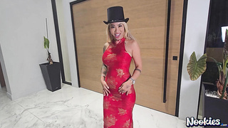 Nookies New Years ASIAN CREAMPIE!