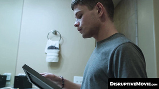 DisruptiveMovie.com - Twink Dylan Hayes pleads for stepdad Lance Charger's affection and hot load