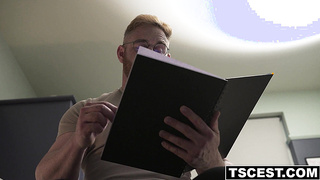 Beefy DILF finds out that his son is a FTM!