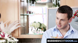 BuddiesNextDoor.com - Brenner Bolton trades a discount for an aggressive and rough fuck