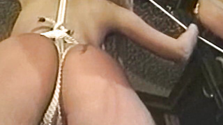 Busty lesbian gets submissive for a spanking by a femdom