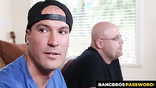 BangbrosPassword.com - Slutty teen babe obsessed with big hard cocks in her little pussy