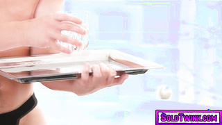 Slave boys servicing their Masters in the party 2