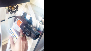 Road trip with sexy ass teen stepsister