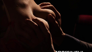 Seductive lingerie MILF pussy drilled in sensual doggystyle