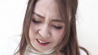 NipponPissTV.com - Japanese lady makes a big pool of piss on the floor in public