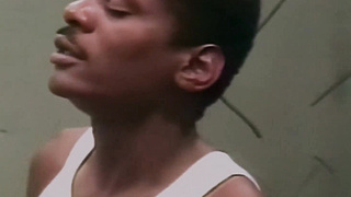 RetroDudes.com - Curly retro stud Dene Lamar takes a hard doggystyle fucking