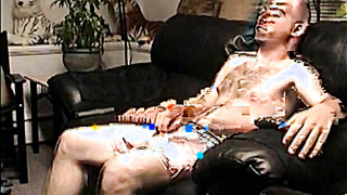 Str8Seduction.com - Cute butt pirate shows his big fat cock and starts wanking vigorously