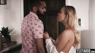 Petite teen seduces ex gfs BBC stepdad