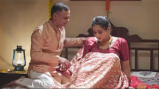 Newl merrid Big Boobs Bhabhi Fest Night sex with Father In Low 3