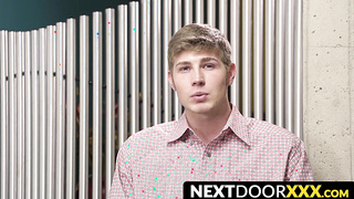 NextDoorXXX.com - Young man's throbbing cock begs for attention in jerk off session