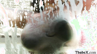 Lucky customer gets a free extra service on carwash