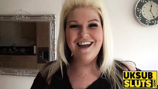 UKSubSluts.com - Chubby punk rock girl's need for hard dick inside her cunt