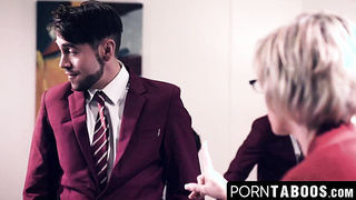 PornTaboos.com - Kinky blonde MILF's pussy fucked hard in a wild group sex orgy