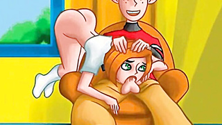 Best blowjob of famous toons