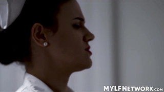 Nurse Penny Barber seduces a dangerous patient into satisfying her deviant needs