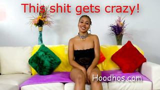 Amateur black women from da hood smash with white men