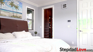 Busty babe Gabriela Lopez earns wet cumshot after fucking