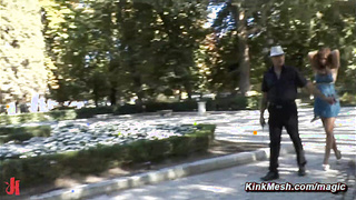 Dressed in a sheer attire and fucked