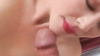 Naughty bride doggystyled passionately before eating cum