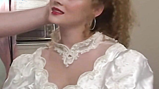 Naughty bride doggystyled passionately before eating cum