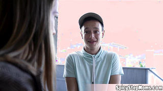 Stepmom and her twin I am seeing double