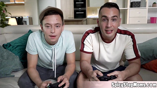 Stepmom and her twin I am seeing double