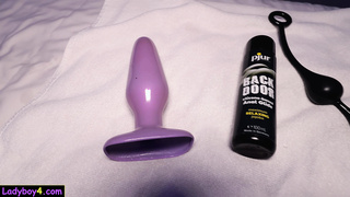 Big boobs Asian ladyboy anal penetration