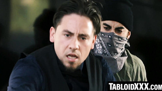 TabloidXXX.com - Aaliyah Love's deep throat challenge with a massive hard cock