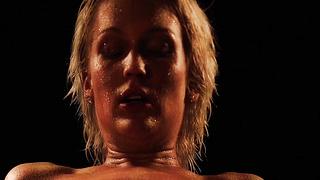 Pretty babe rides big cock reverse cowgirl after deepthroat