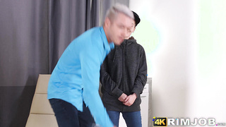 Tomboyish Alice Will cannot resist the sex appeal of this hunk