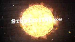 Tattooed stud deshae penetrates huge hand with Punchboy assholes